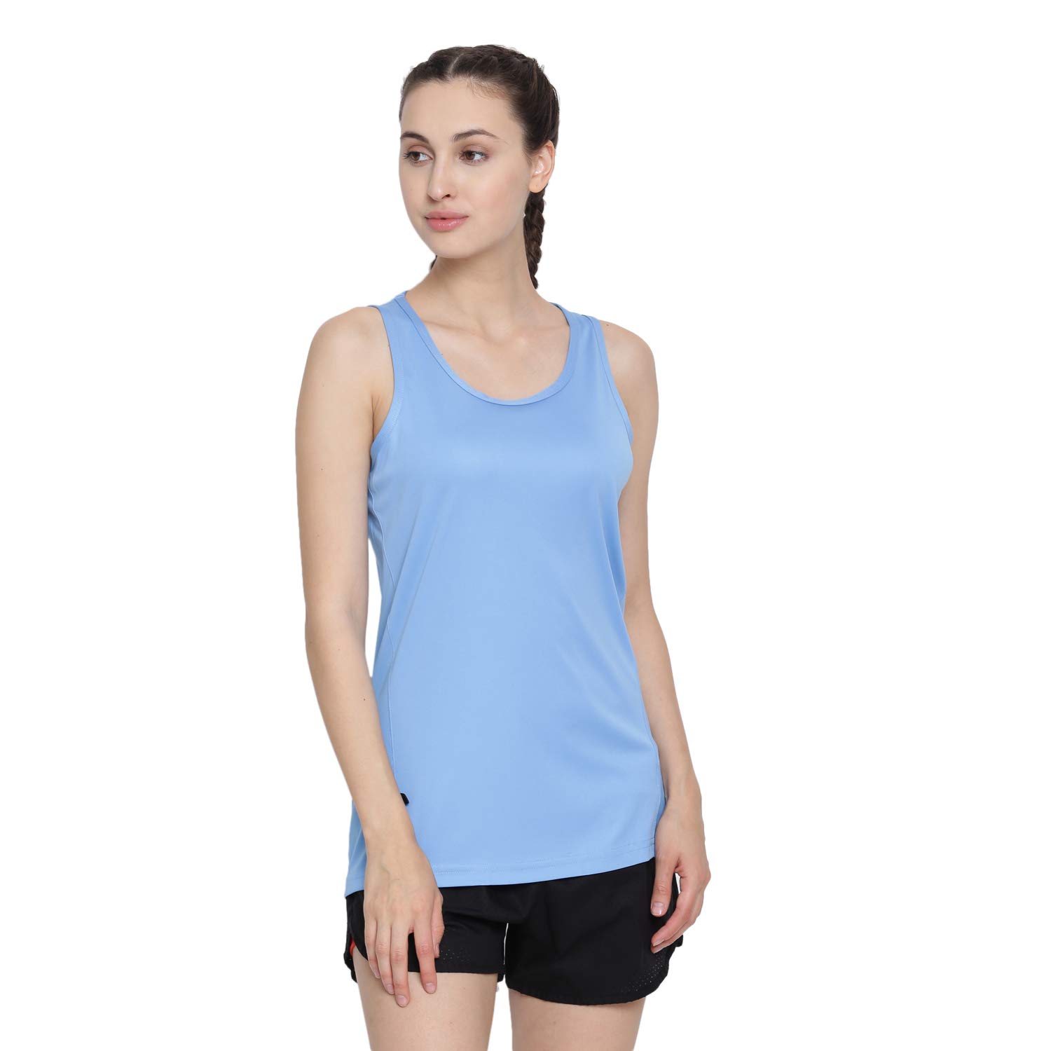 CHKOKKO Women Plus Size Gym Tank Tops Sleeveless Sports Vest