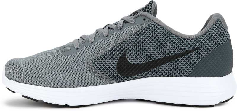 mens nike revolution 3 gray