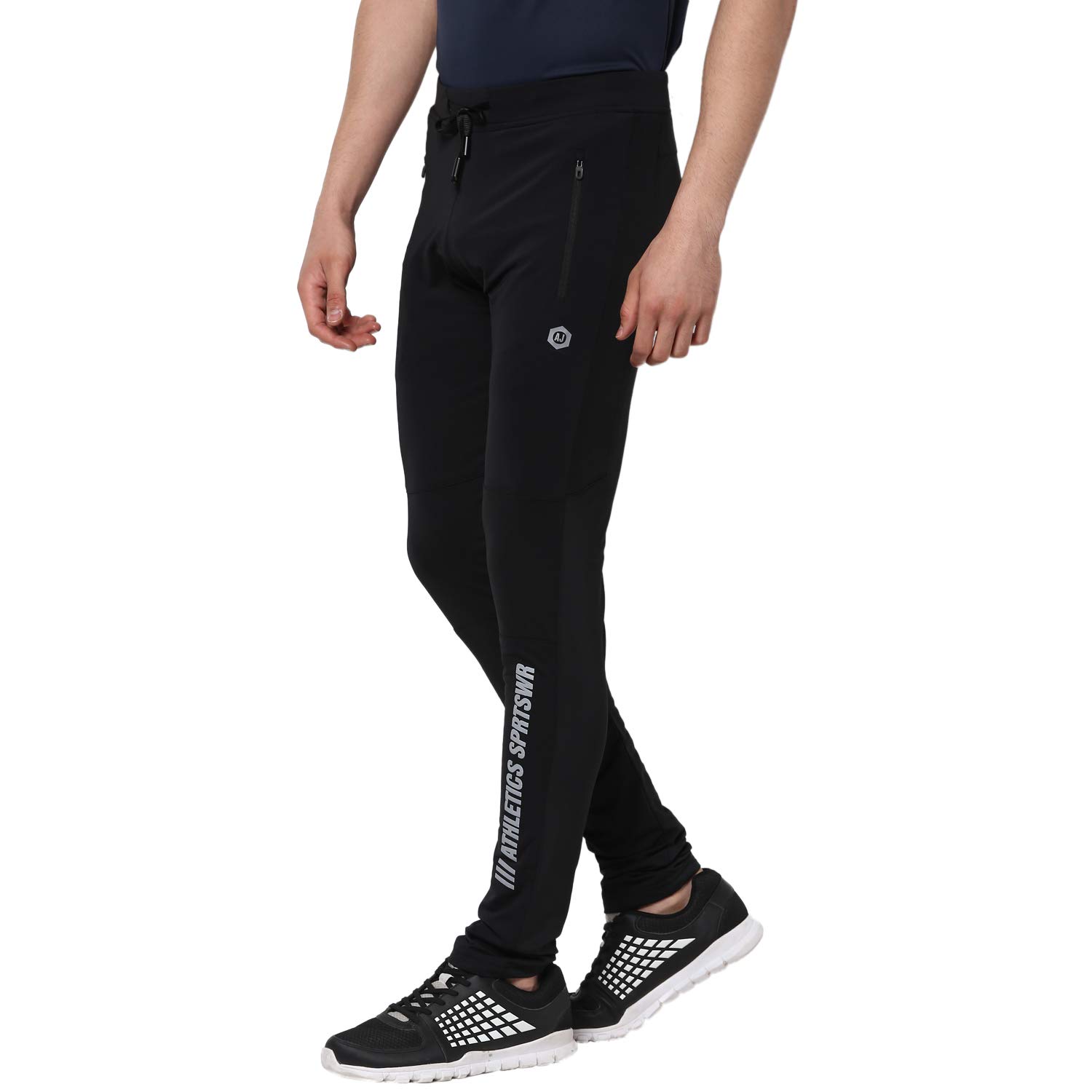 stretchable track pants