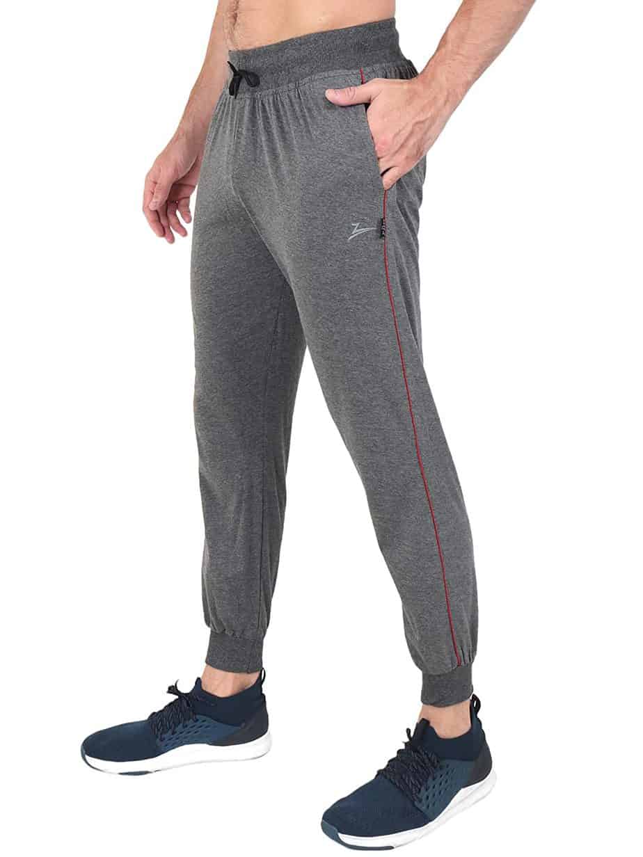 Zesteez Men Ultra Stretchable Gym-Workout Track Pants in Fabric