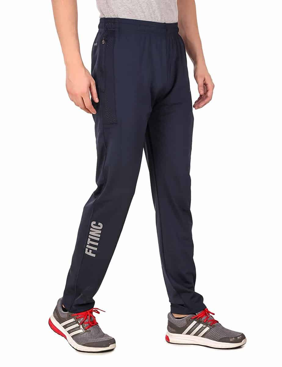 Alan Jones Clothing Mens Side Tape Cotton Slim Fit Joggers Track Pants   Fitmaa