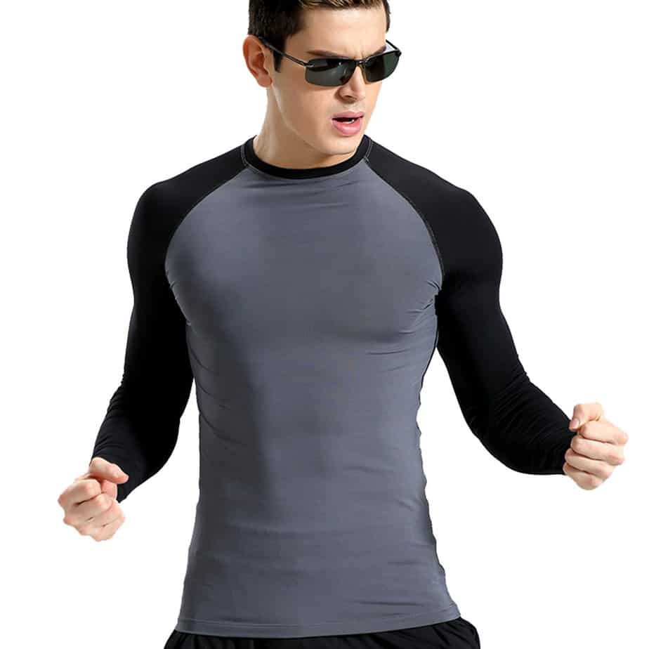 Zesteez Men Gym Tshirt Full Sleeves Stretchable Fabric, Gymwear, Activewear, Workout, Yoga Tshirt