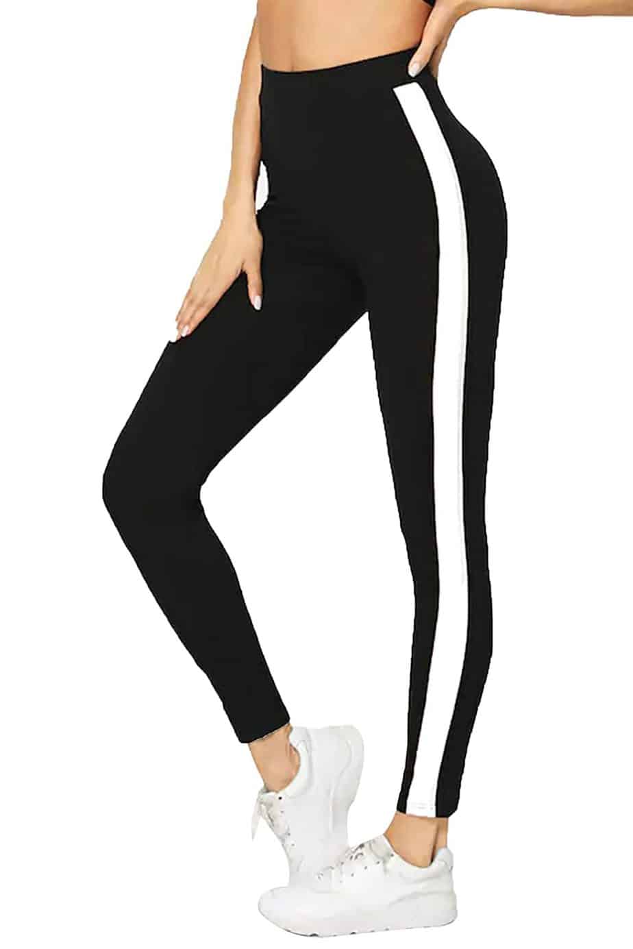 Pants: black and white striped yoga yoga workout leggings  Womens workout  outfits, Fitness fashion, Womens workout clothes gym